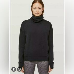 Lululemon black pullover! Size 4